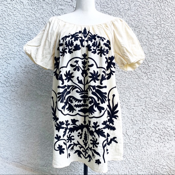 FREE PEOPLE Fiona Embroidered Mini Dress NWT XS - Picture 15 of 15